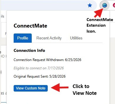 screenshot click to view note